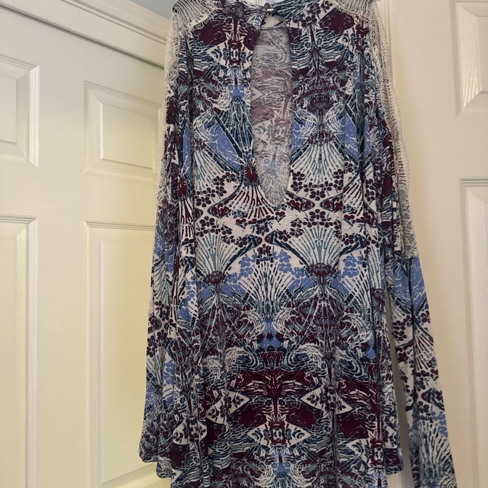 Free People Multicolor Patterned Tunic - Picture 4 of 9